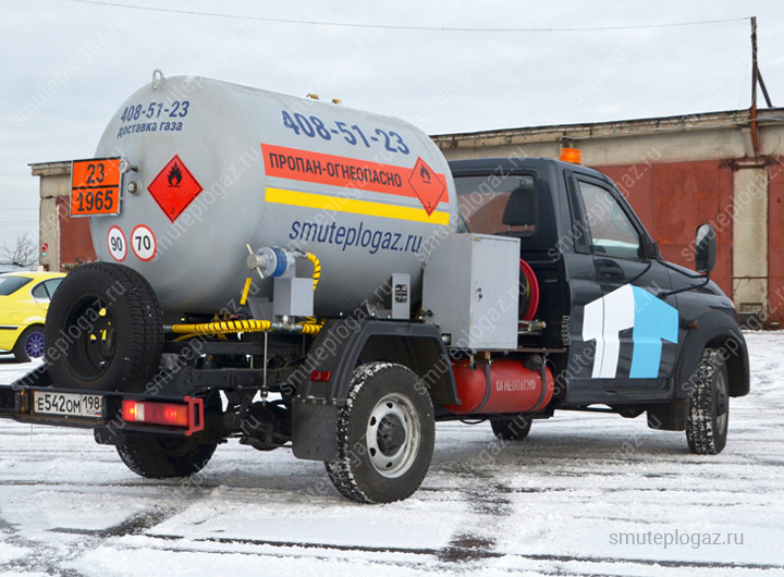 Минигазовоз УАЗ
